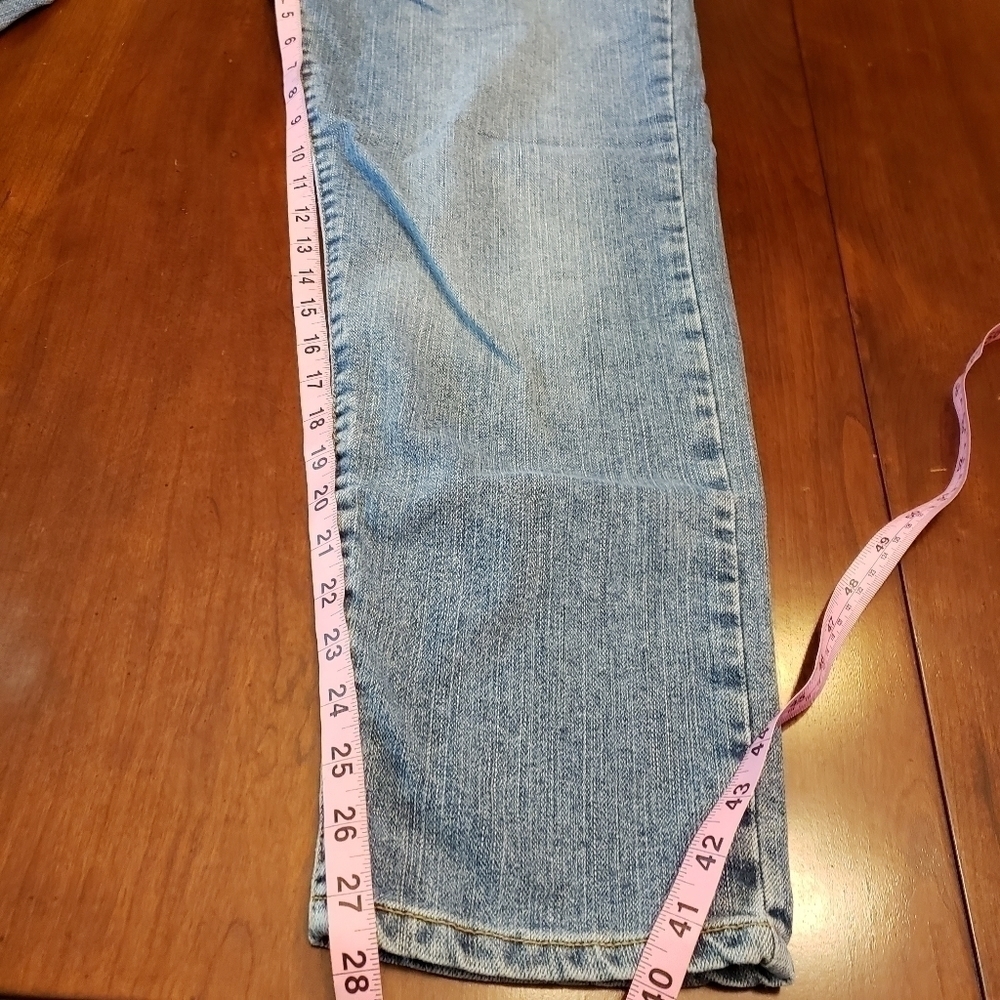 LEVI'S 512 Classic Slim Fit Tapered Leg 14M 33x28 VGUC 2004 early Y2K - Picture 3 of 11